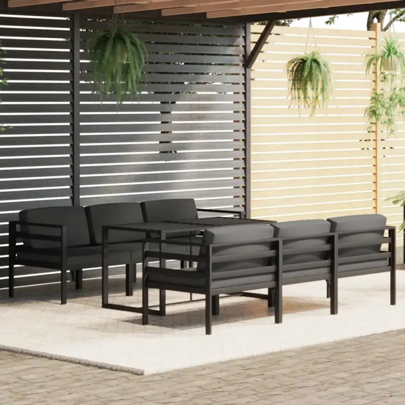 Modulair design tuinset van aluminium voor stijl en comfort - Tuinsets