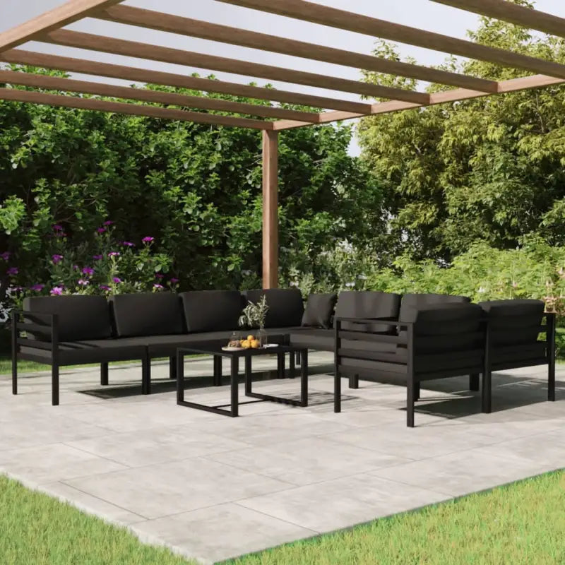 Modulair design tuinset van aluminium voor stijl en comfort - Tuinsets