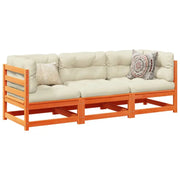 Modulair loungeset van massief grenenhout voor een comfortabele zitervaring - Tuinsets