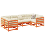Modulair loungeset van massief grenenhout voor een comfortabele zitervaring - Tuinsets