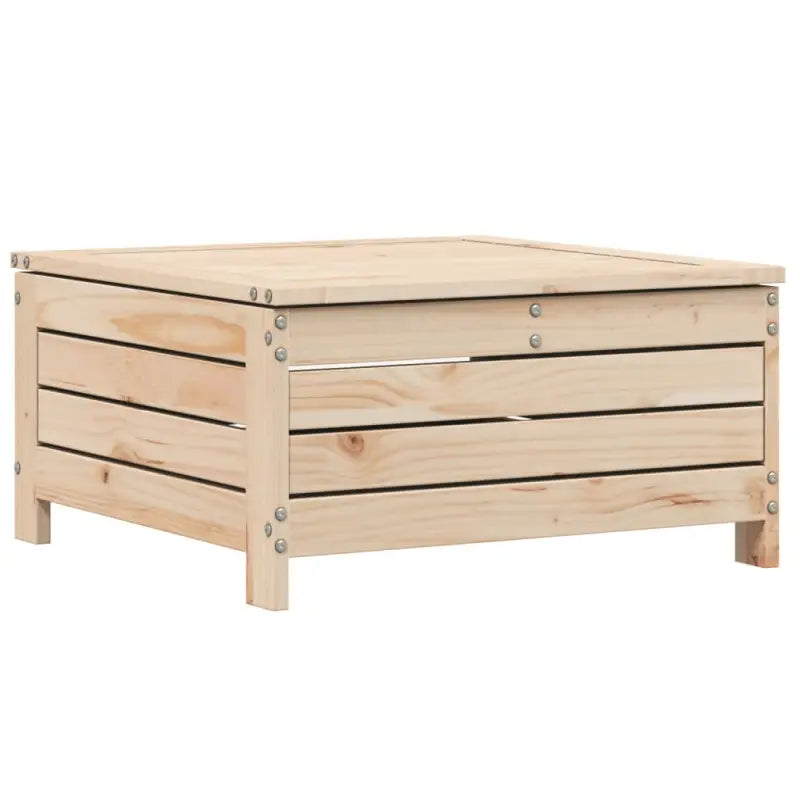 Modulair loungeset van massief grenenhout voor in de tuin - Tuinsets