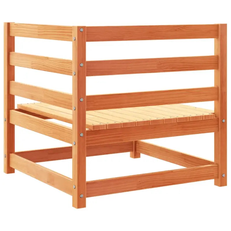Modulair tuinset van massief grenenhout met comfortabele afmetingen zitting - Tuinsets