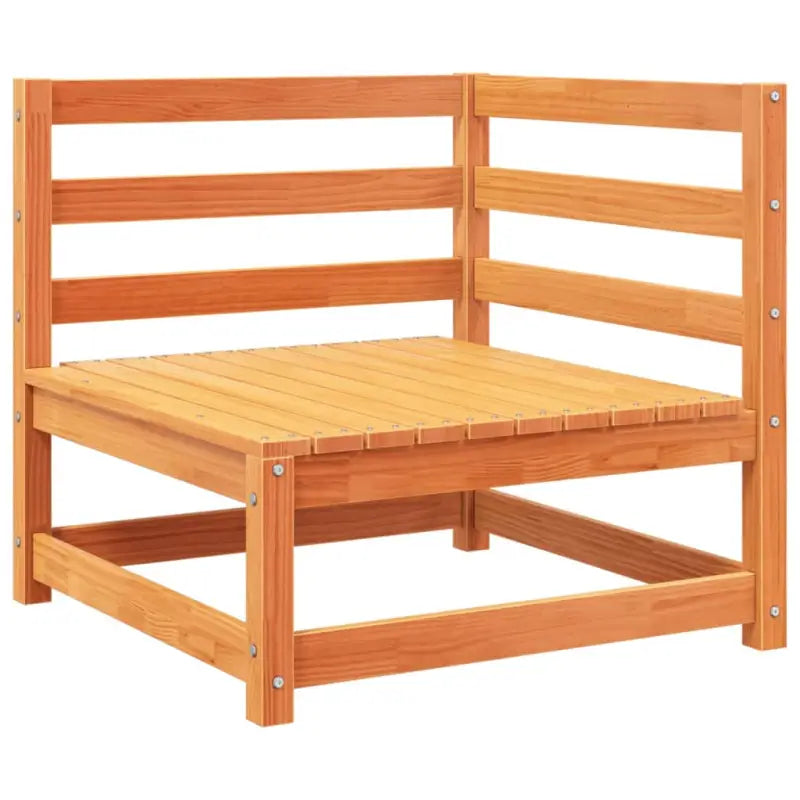 Modulair tuinset van massief grenenhout met comfortabele afmetingen zitting - Tuinsets