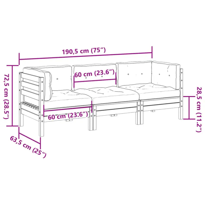 Modulair tuinset voor een comfortabele zitervaring op je terras - Tuinsets
