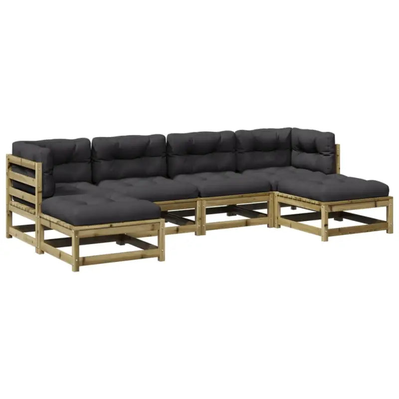 Modulair tuinset voor een comfortabele zitervaring op je terras - Tuinsets