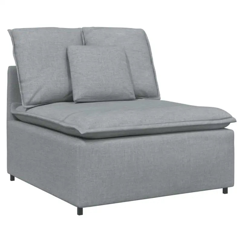 Modulaire bank met elegante afmetingen en comfortabele zitting - Bankelementen