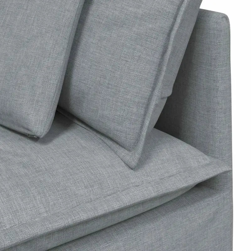 Modulaire bank met elegante afmetingen en comfortabele zitting - Bankelementen