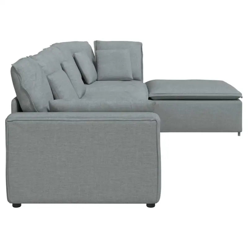 Modulaire bank met elegante afmetingen en comfortabele zitting - Bankelementen