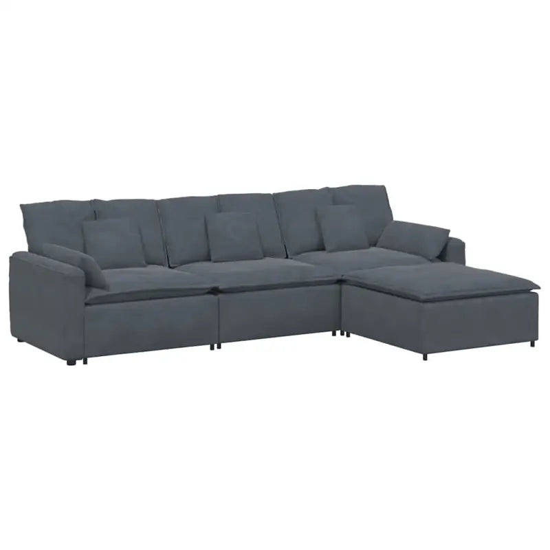 Modulaire bank met elegante vormgeving en perfecte afmetingen zitting - Bankelementen