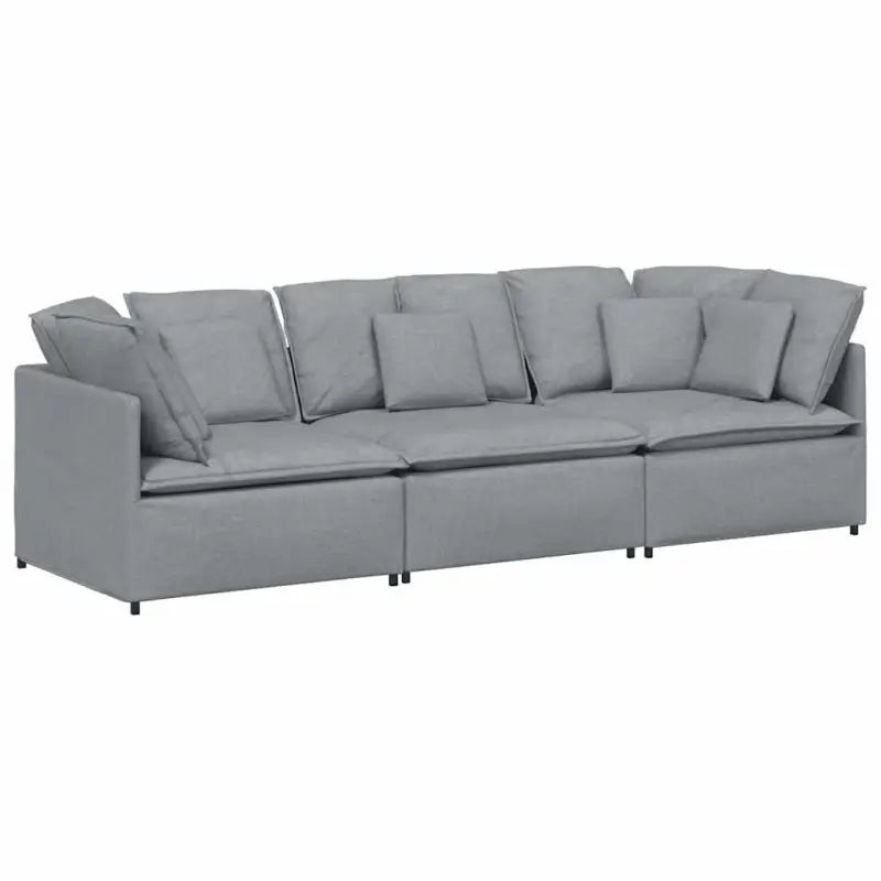 Modulaire bank voor dagelijks gebruik met elegante design en totale afmetingen - Banken