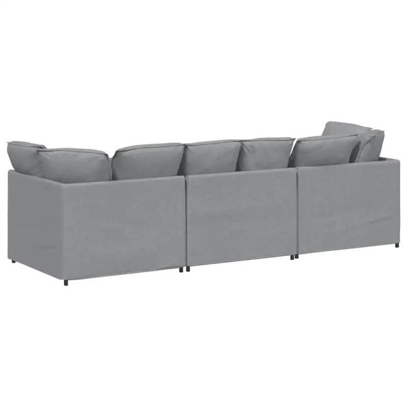 Modulaire bank voor dagelijks gebruik met elegante design en totale afmetingen - Banken