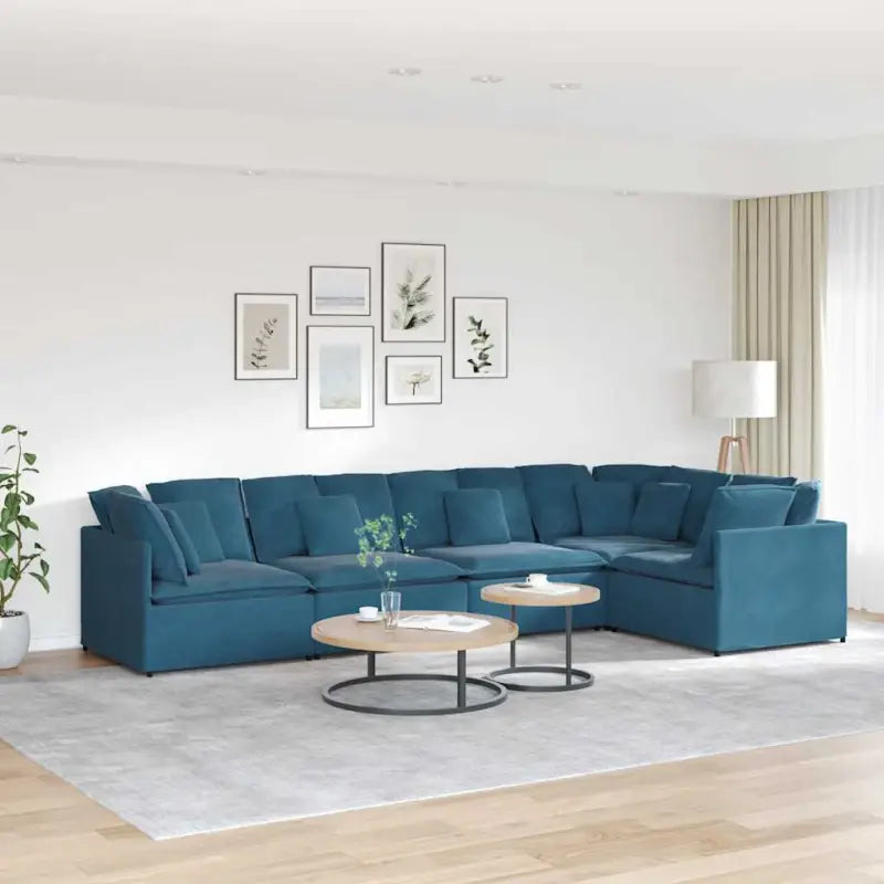 Modulaire bank voor dagelijks gebruik met elegante looks en perfecte totale afmetingen - Banken