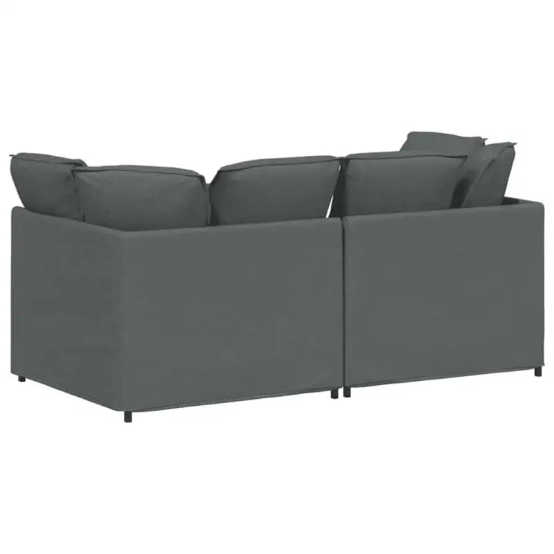Modulaire bank voor dagelijks gebruik met groot kussen en elegant design - Banken