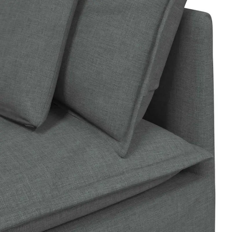 Modulaire bank voor dagelijks gebruik met groot kussen en elegant design - Banken