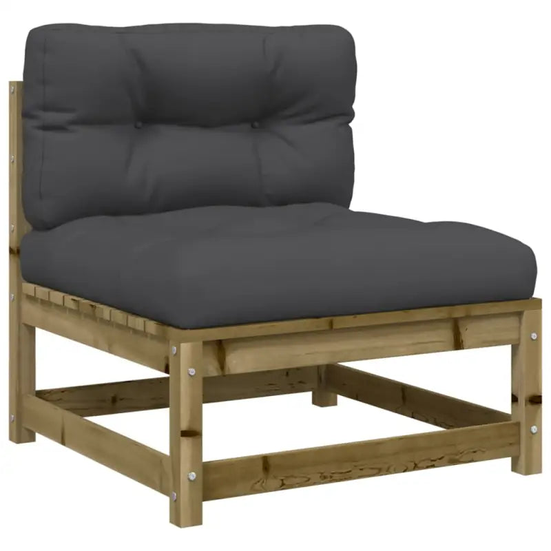 Modulaire loungeset met hoogte rugleuning voor comfortabele zitervaring - Tuinsets