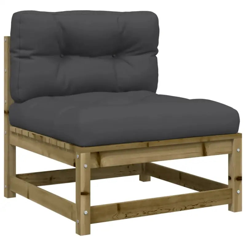 Modulaire loungeset met hoogte rugleuning voor een comfortabele zitervaring - Tuinsets
