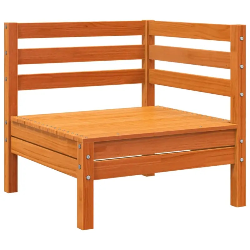 Modulaire loungeset van massief grenenhout voor comfortabele zitervaring - Tuinsets