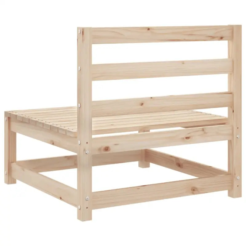 Modulaire loungeset van massief grenenhout voor tuin en terras - Tuinsets