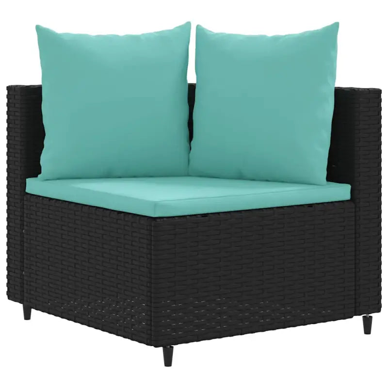Modulaire poly rattan loungeset voor gemakkelijk schoon en buiten genieten - Tuinsets