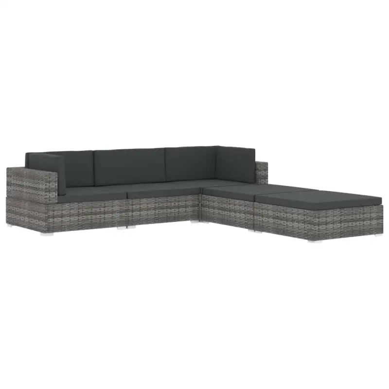 Modulaire tuinbank met gepoedercoat stalen frame voor buitengebruik - Modulaire tuinbanken