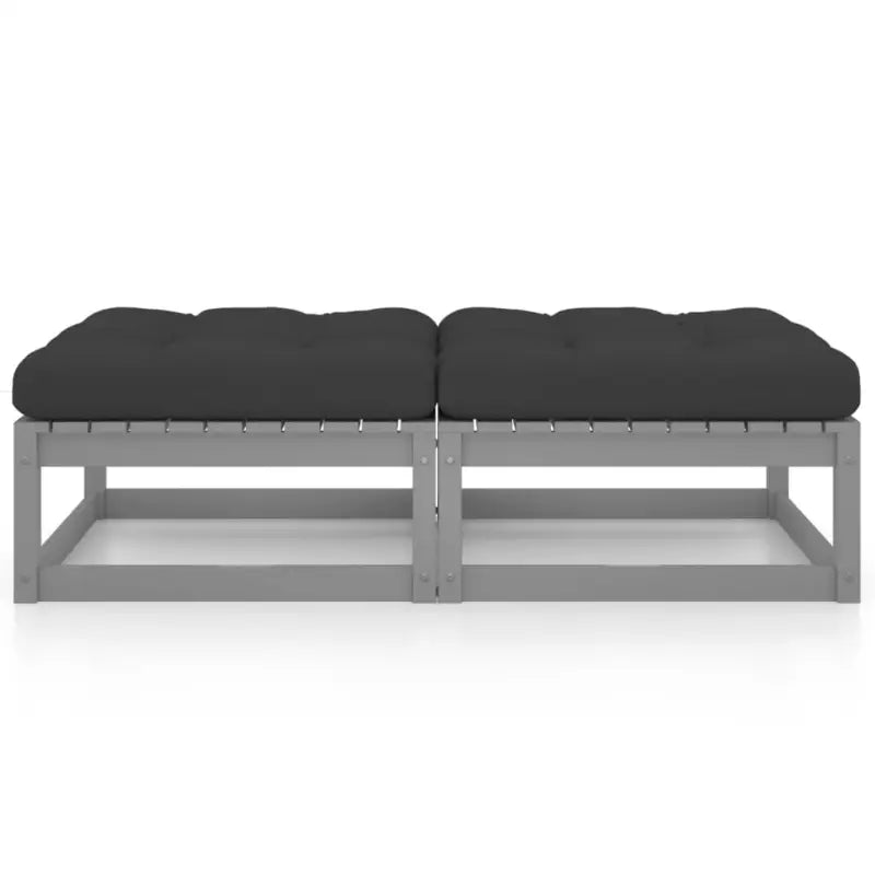 Modulaire tuinbank met massief grenenhout voor ontspanning - Modulaire tuinbanken