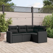Modulaire tuinbank met waterdichte tas en zwart gepoedercoat staal - Modulaire tuinbanken