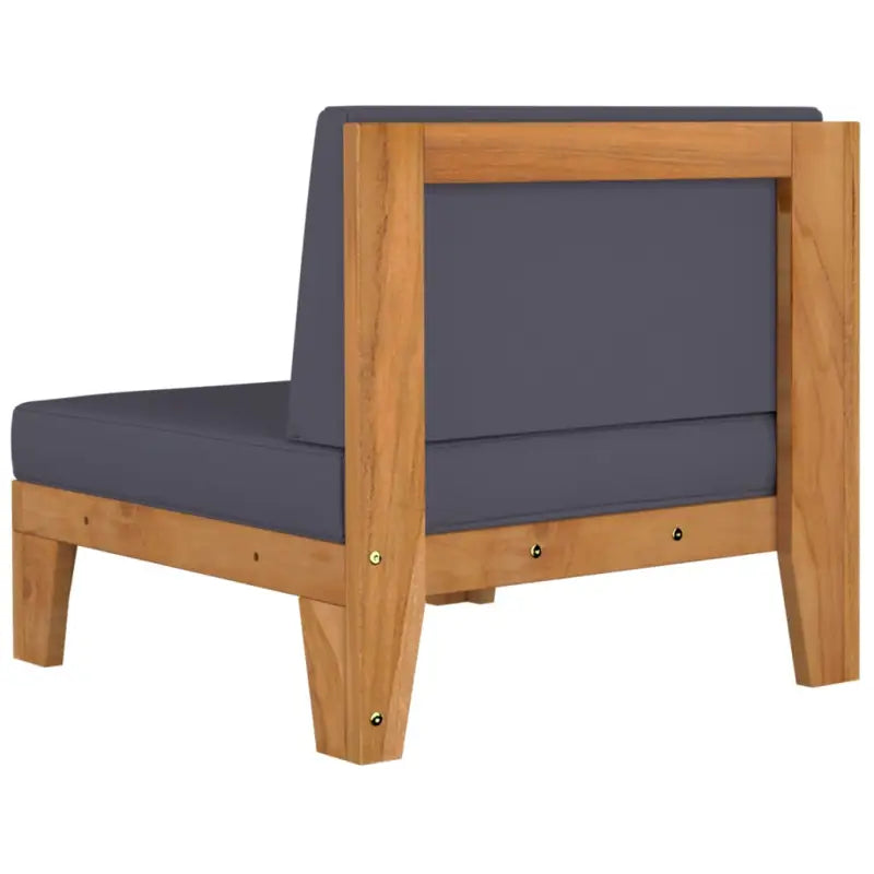 Modulaire tuinbank van massief acaciahout met rustieke charme - Modulaire tuinbanken