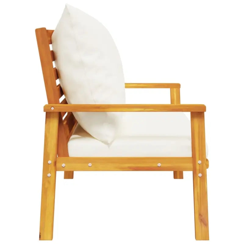 Modulaire tuinbank van massief acaciahout voor een comfortabele zitervaring - Modulaire tuinbanken