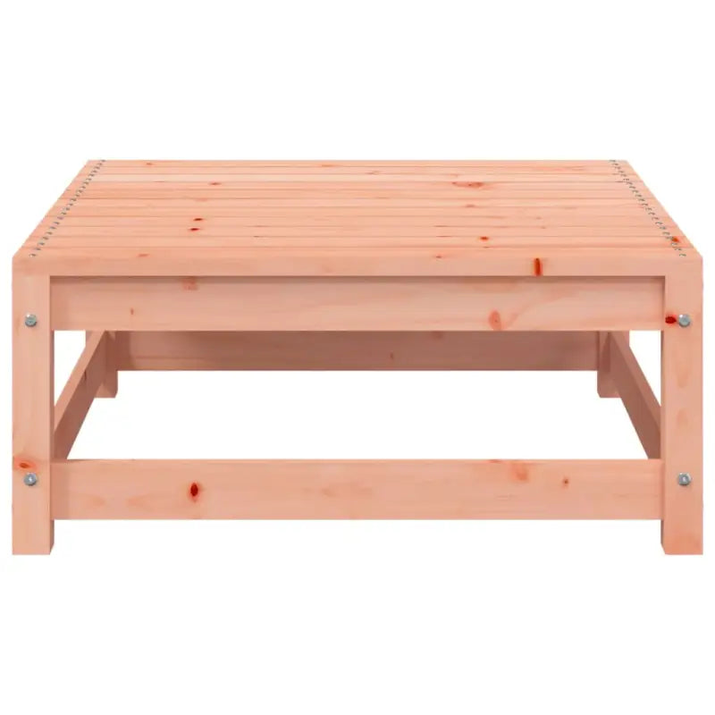 Modulaire tuinbank van massief douglashout met kussens voor terras - Modulaire tuinbanken