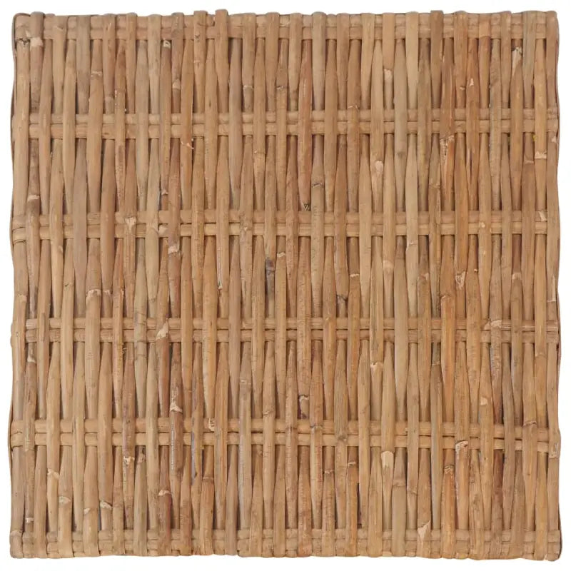 Modulaire tuinbank voetensteun in natuurlijk rattan met levering bevat - Modulaire tuinbanken