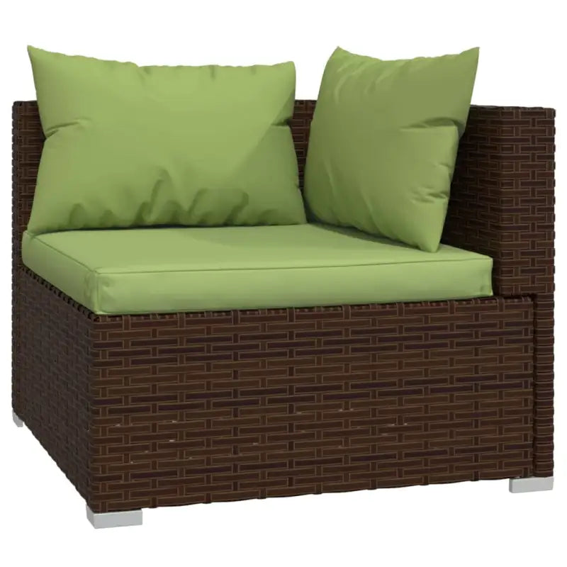 Modulaire tuinbanken met klein rugkussen voor comfortabele outdoor ontspanning - Modulaire tuinbanken
