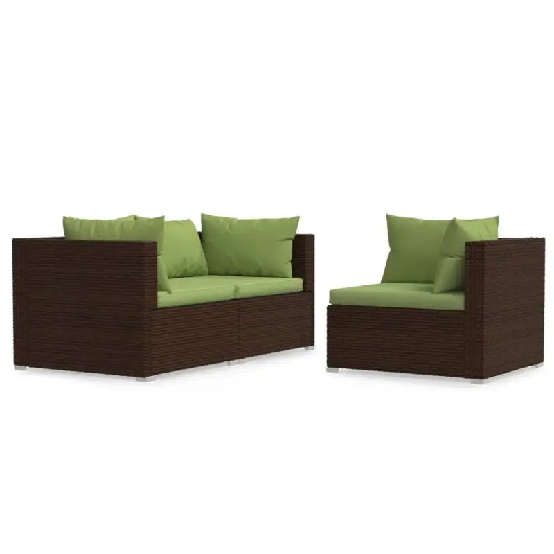 Modulaire tuinbanken met klein rugkussen voor comfortabele outdoor ontspanning - Modulaire tuinbanken