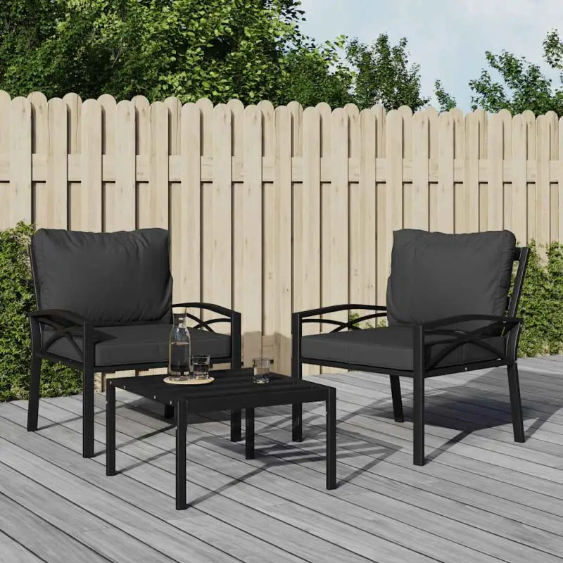 Modulaire tuinbanken voor een stijlvolle en stabiele tuinset - Grijs / 1 - Modulaire tuinbanken