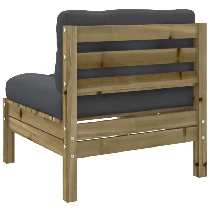 Modulaire tuinset met comfortabele zitervaring en ruime afmetingen zitting - Tuinsets