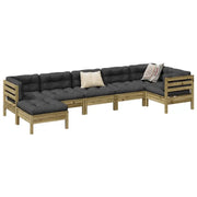 Modulaire tuinset voor een comfortabele zitervaring en ideale afmetingen zitting - Tuinsets