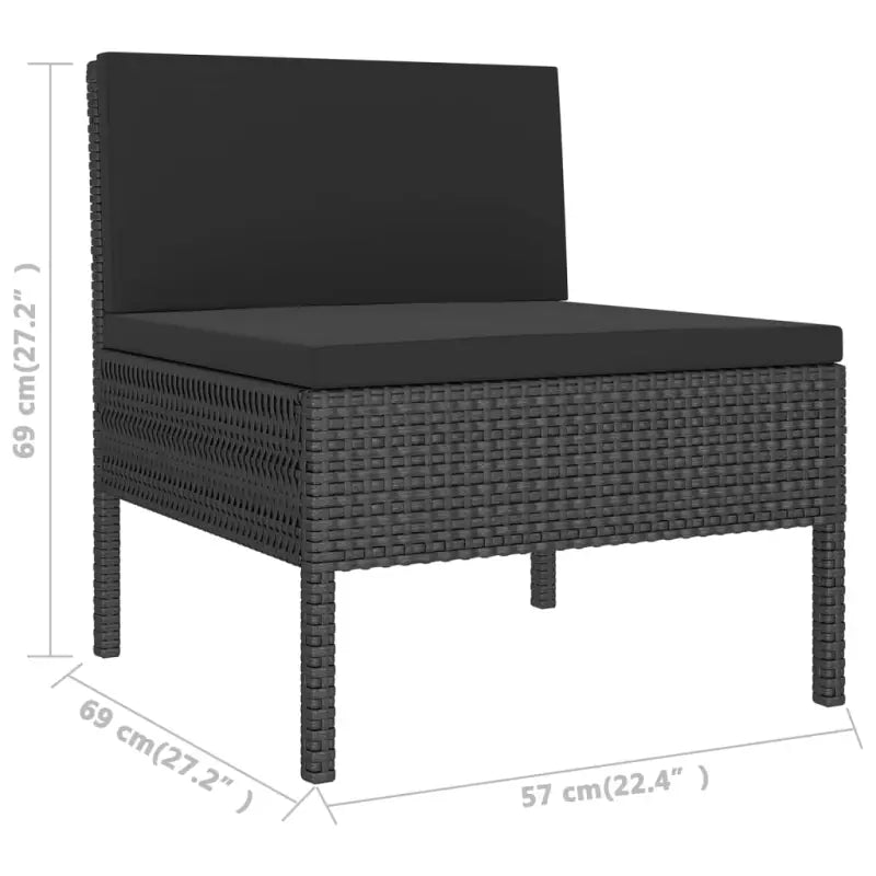 Modulaire tuinset voor een gezellige en ontspannen buitenplek - Tuinsets