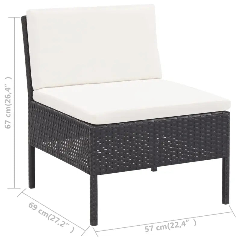 Modulaire tuinset voor een gezellige en ontspannen tuinruimte - Tuinsets