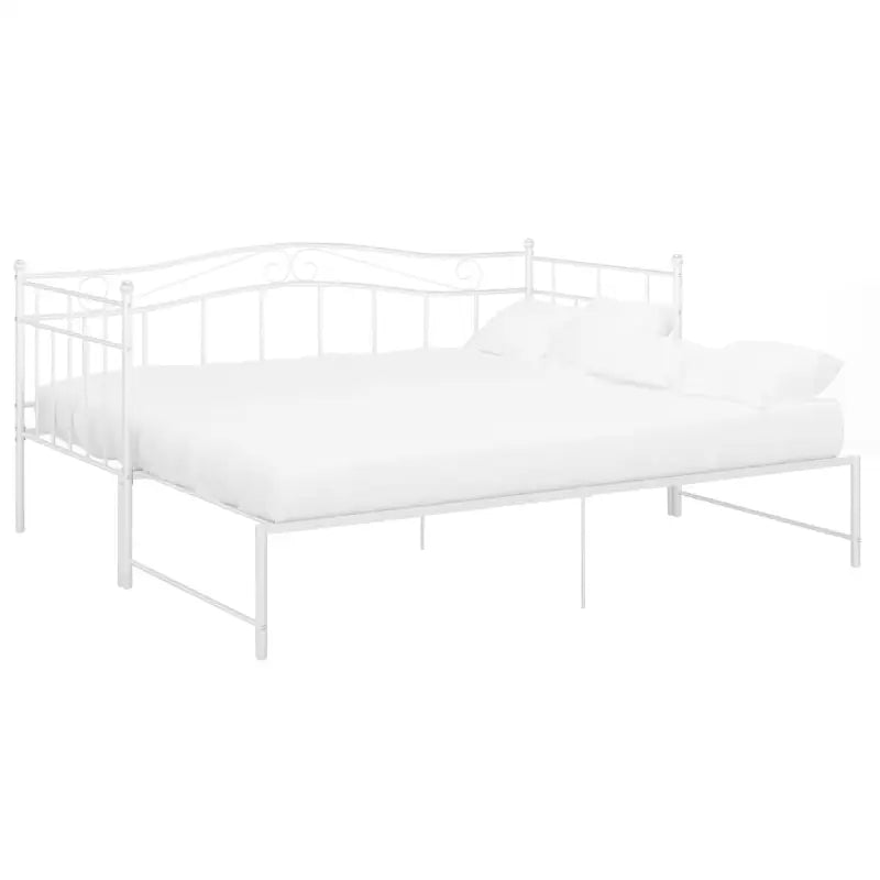 Multifunctioneel bedbank met afmetingen geschikt voor gasten en dagelijks gebruik - Wit - Bedden & bedframes