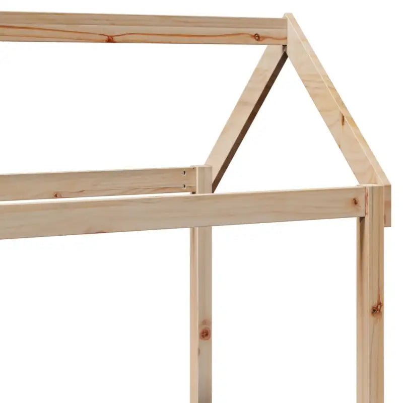 Multifunctioneel bedframe van massief grenenhout met open zijdeur - Bedden & bedframes