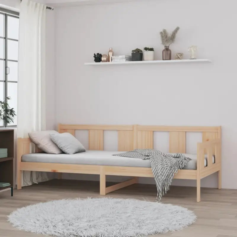 Multifunctioneel slaapbank van massief grenenhout voor gastenovernachtingen - Bedden & bedframes