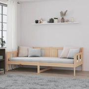 Multifunctioneel slaapbank van massief grenenhout voor gastenovernachtingen - Bedden & bedframes