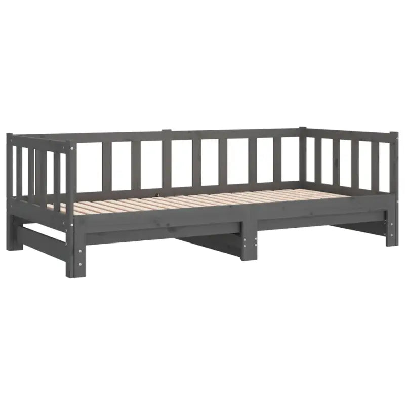 Multifunctioneel slaapbank van massief grenenhout met handige totale afmetingen - Bedden & bedframes