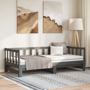 Multifunctioneel slaapbank van massief grenenhout met handige totale afmetingen - Bedden & bedframes