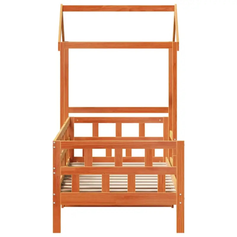 Multifunctioneel slaapbank van massief grenenhout met open zijdeur - Bedden & bedframes