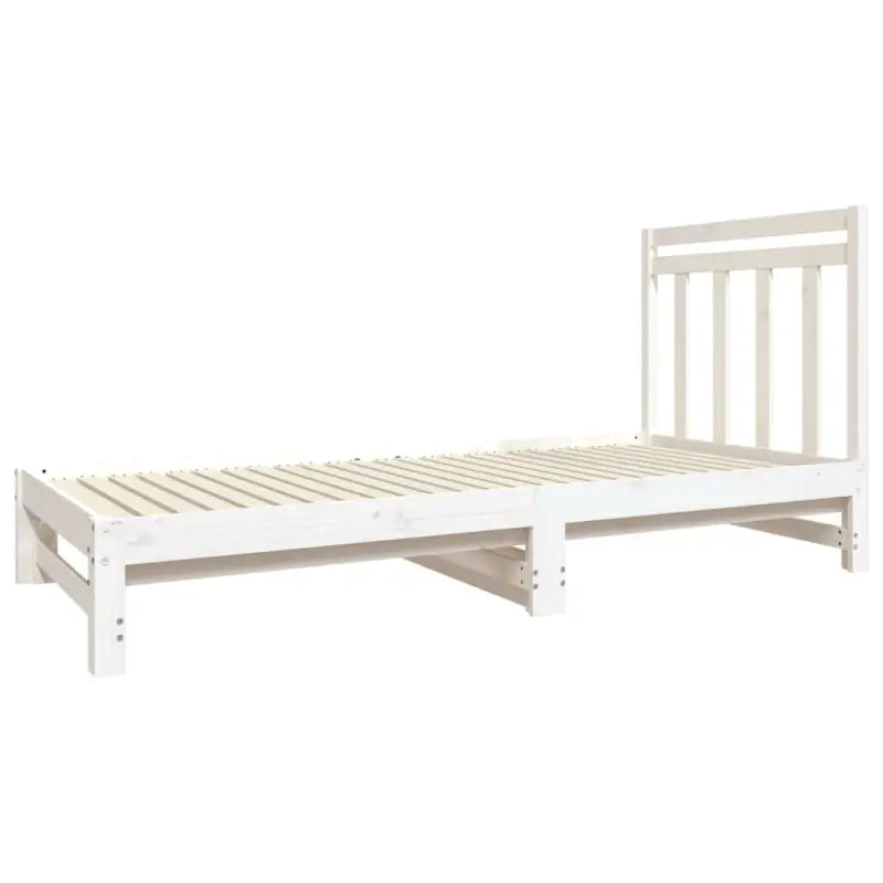 Multifunctionele slaapbank van massief grenenhout met aanpasbare afmetingen - Bedden & bedframes