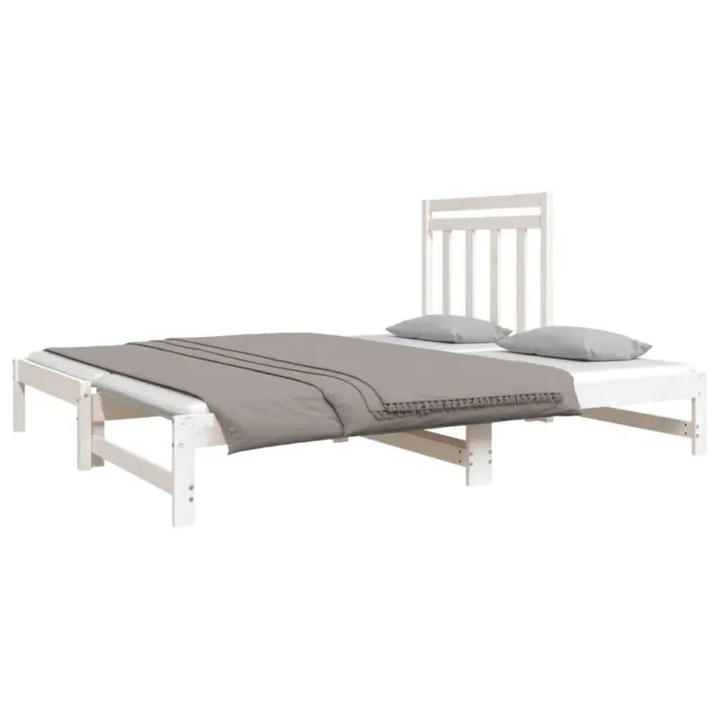 Multifunctionele slaapbank van massief grenenhout met aanpasbare afmetingen - Bedden & bedframes