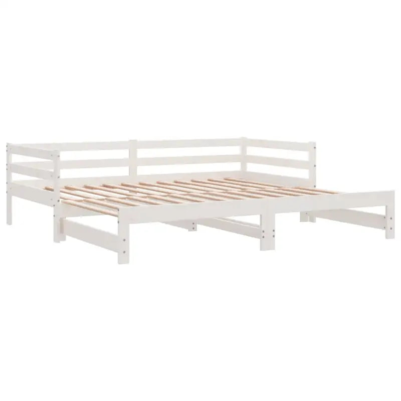 Multifunctionele slaapbank van massief grenenhout met optimale afmetingen - Bedden & bedframes