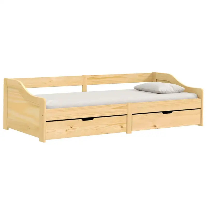 Multifunctionele slaapbank van massief grenenhout voor slaap en lounge - Bedden & bedframes