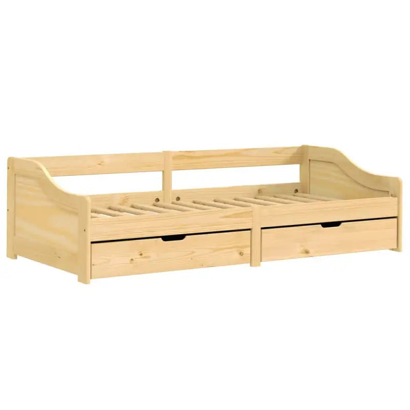 Multifunctionele slaapbank van massief grenenhout voor slaap en lounge - Bedden & bedframes