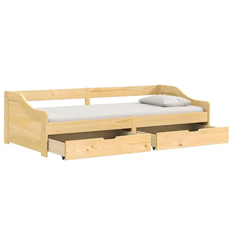 Multifunctionele slaapbank van massief grenenhout voor slaap en lounge - Bedden & bedframes